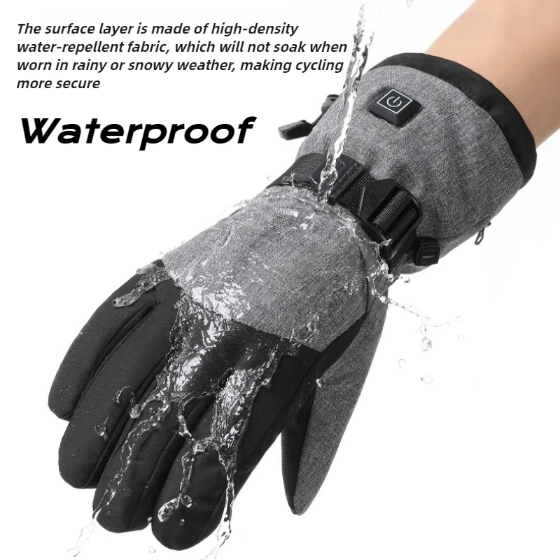Waterproof Heated Touchscreen Gloves