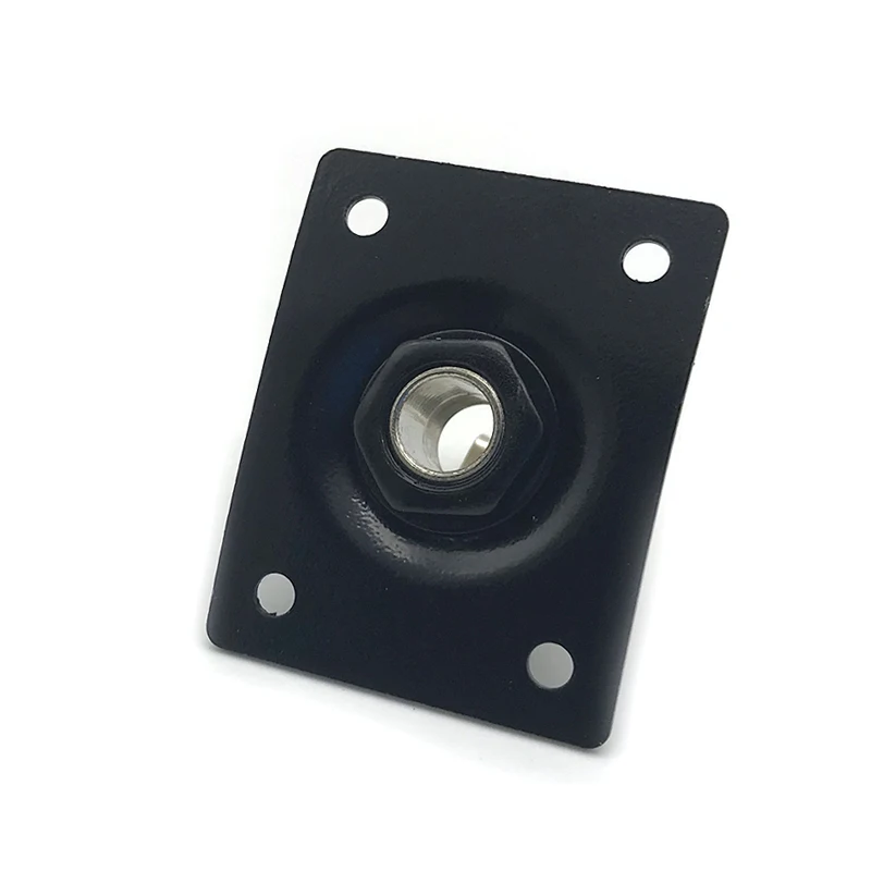 Rectangle Style Plate Guitar Bass 1/4 Output Input Jack Socket for Electric Guitar Black Gold Chrome Guitar Parts