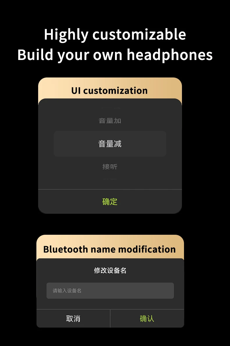 DMOOSTER D55 OWS Open Earless Bluetooth Earphones True Wireless Two Ear Sports Running Hanging Ear Style Name Change Digital Dis