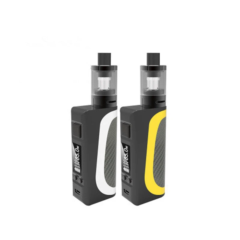 

Vaporizer Vape 85W Electronic Box Mod E Cigarette Set Smoke With Screen 2200mah E-Cigarette Battery Include