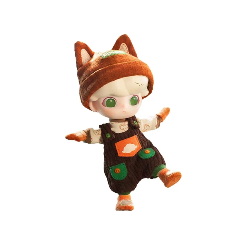 Original Dimoo Fox In The Woods Popmart Kawaii Action Figure Bjd