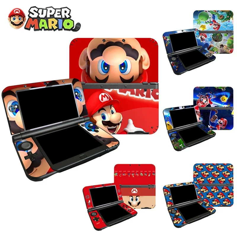 Super Mario Bros New 3Ds Ll Xl Skin Stickers Per Nintendo New 3Ds Ll Xl Pellicola Protettiva Decorativa Creatività Laminazione Anime
