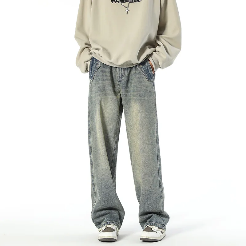 Рисунок 2 - Прямые мешковатые джинсы для мужчин