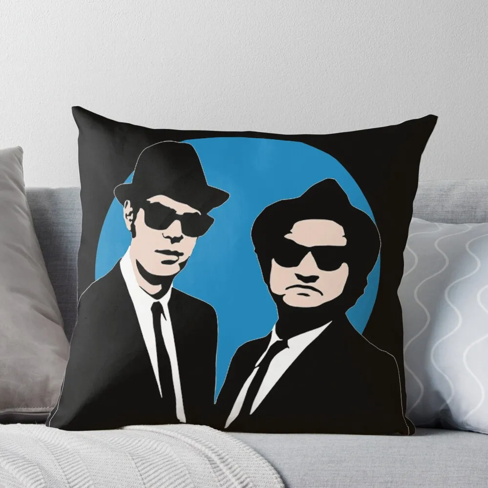 

Blues Brothers Throw Pillow Anime luxury home accessories Christmas Cushion For Home Cushion Covers For Living Room