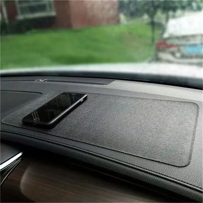 BEST 40x20cm Big Car Sticky Anti-slip Mat Car Dashboard Pad Heat Resistant Non-Slip Mat Dashboard Sticky Pad Adhesive Pads