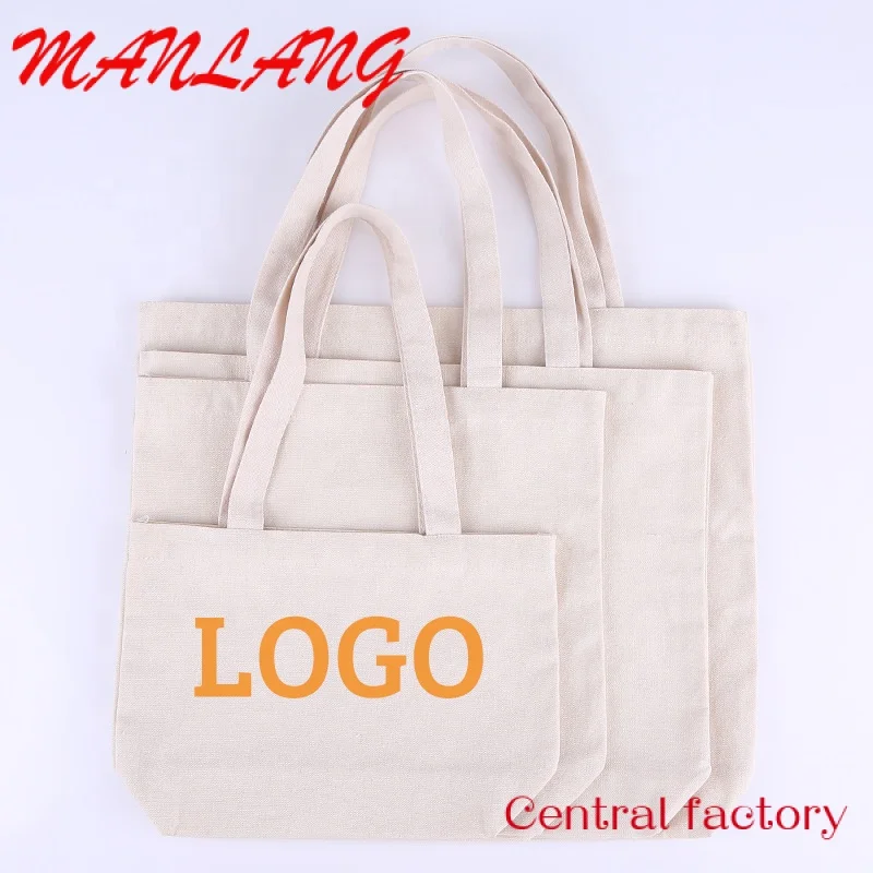 Оптовая продажа, многоразовая белая сумка-тоут с индивидуальным логотипом