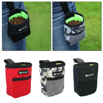 Durable Outdoor Portable Dog Snack Training Bag Large Capacity Wear-Resistant Waist Bag for Puppy Pet Supplies