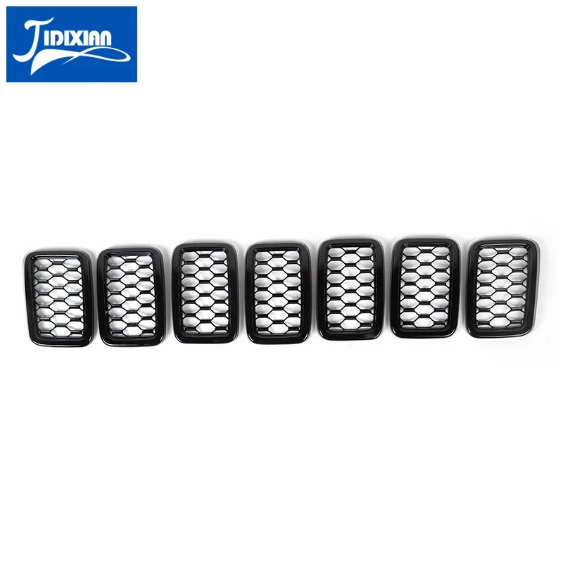 JIDIXIAN ڵ ׸ Ŀ  Ŀ ƼĿ Jeep Grand Cherokee 2017 2018 2019 2020 Racing Grills ׼