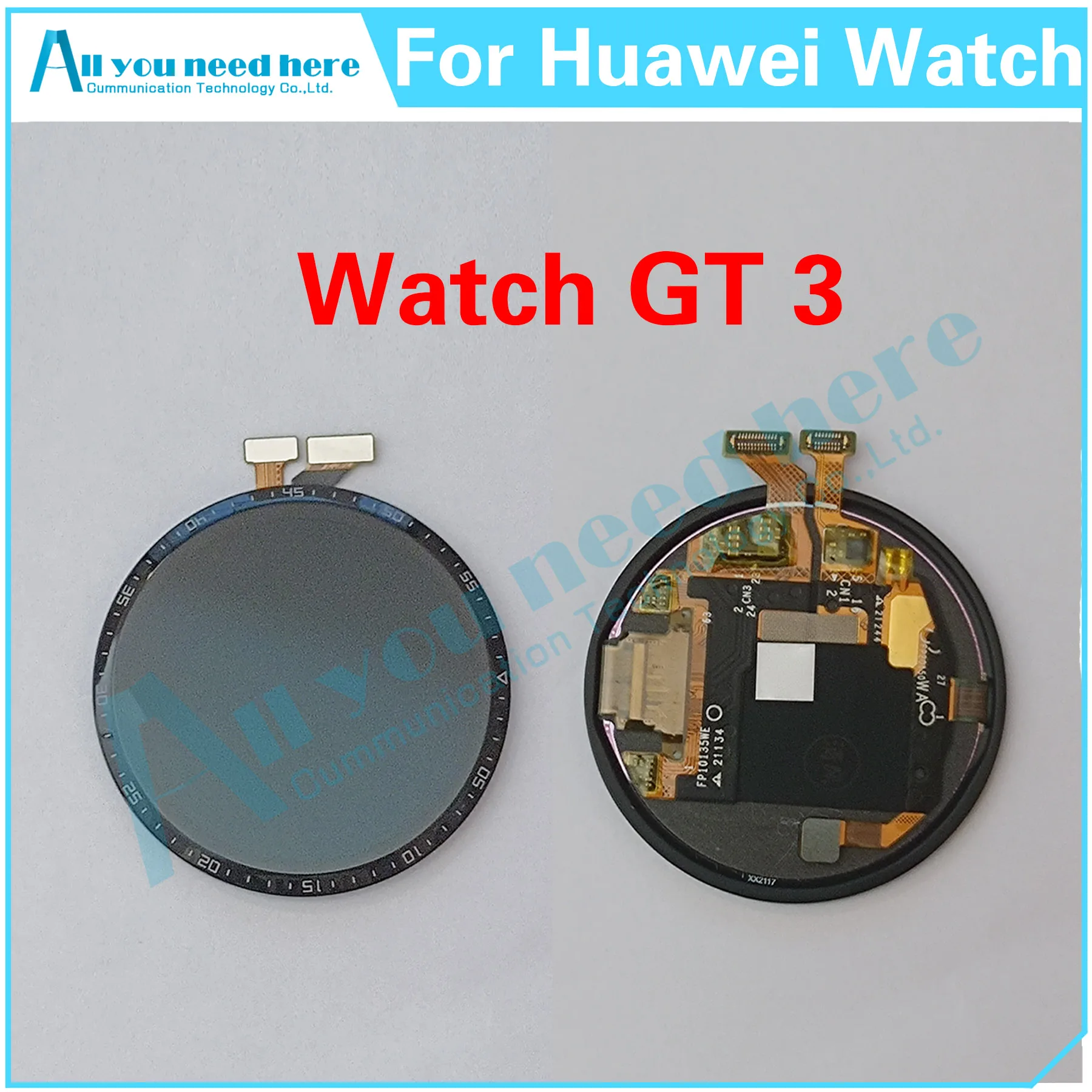 

100% протестированный для Huawei Watch GT 3 MIL-B19 GT3 ЖК-дисплей сенсорный экран дигитайзер в сборе Замена