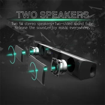 Home Theater Sound System Bluetooth Speaker Computer Speakers For TV Soundbar Wired Wireless Bass Subwoofer Speaker 2