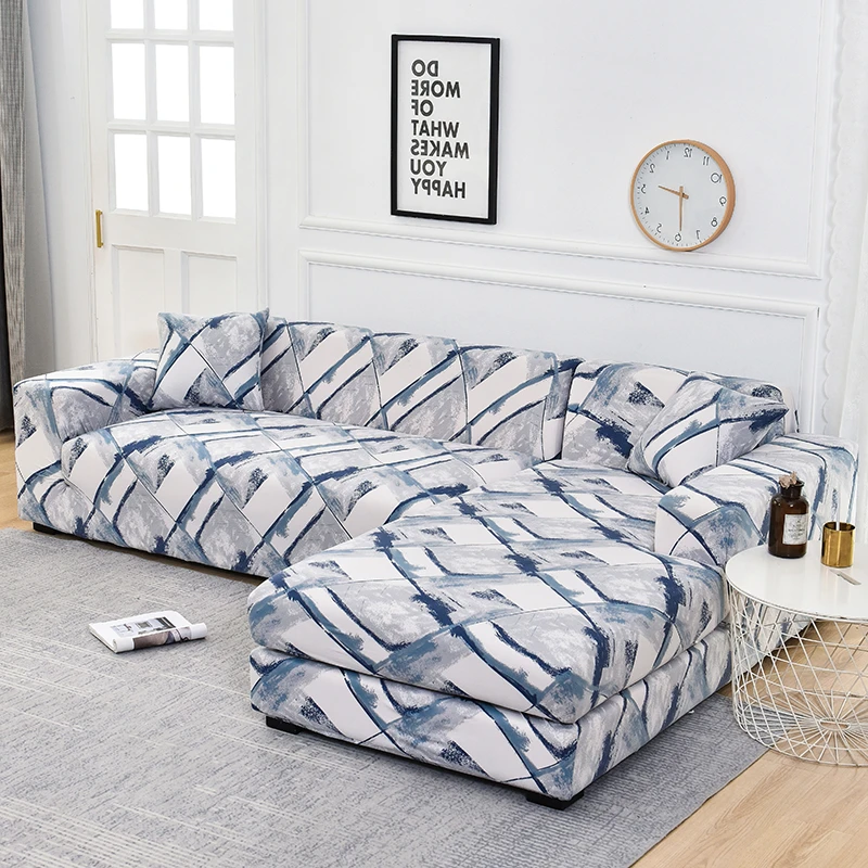 Corner Sofa Cover Elastic Cushion Cover for Living Room Armchair Cover Fundas  Sofas Con Chaise Longue Needs Big Sofas Home| | - AliExpress