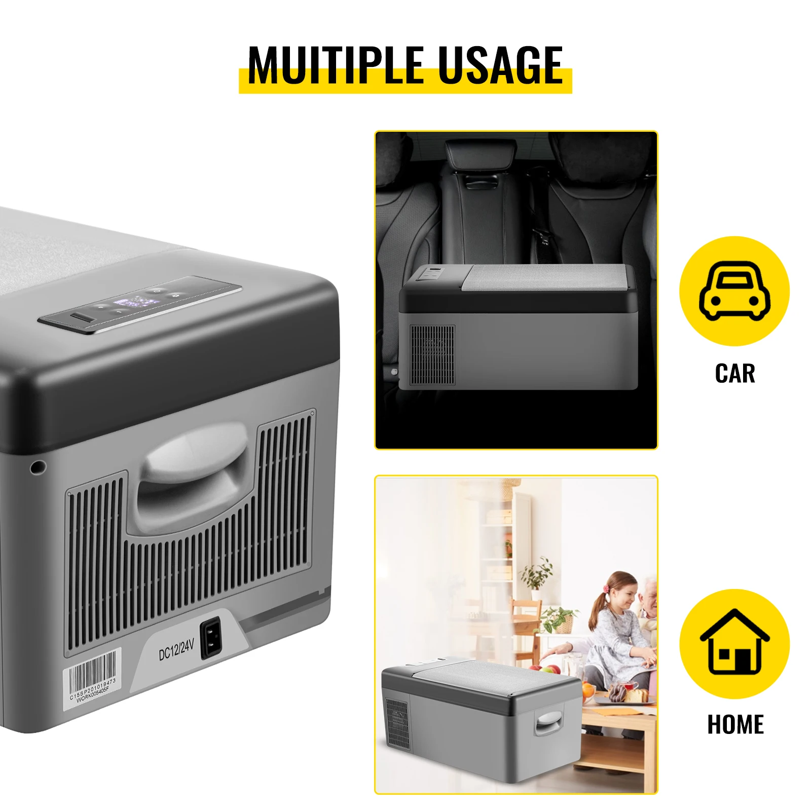 Car Refrigerator Portable Fridge Freezer 2