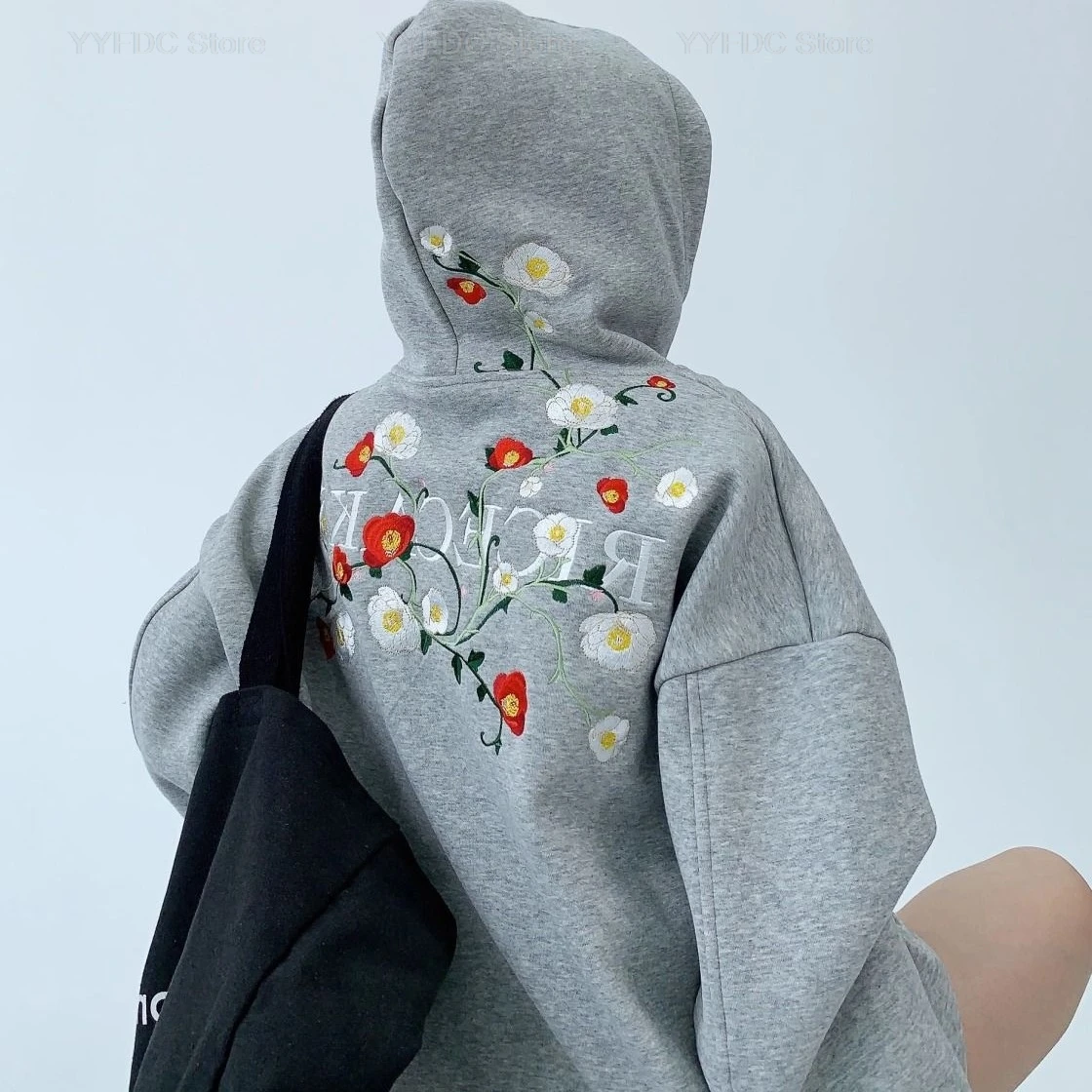 Embroidery Hoodie Enmascarado Unisex