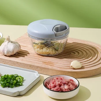 Manual Garlic Food Chopper 5