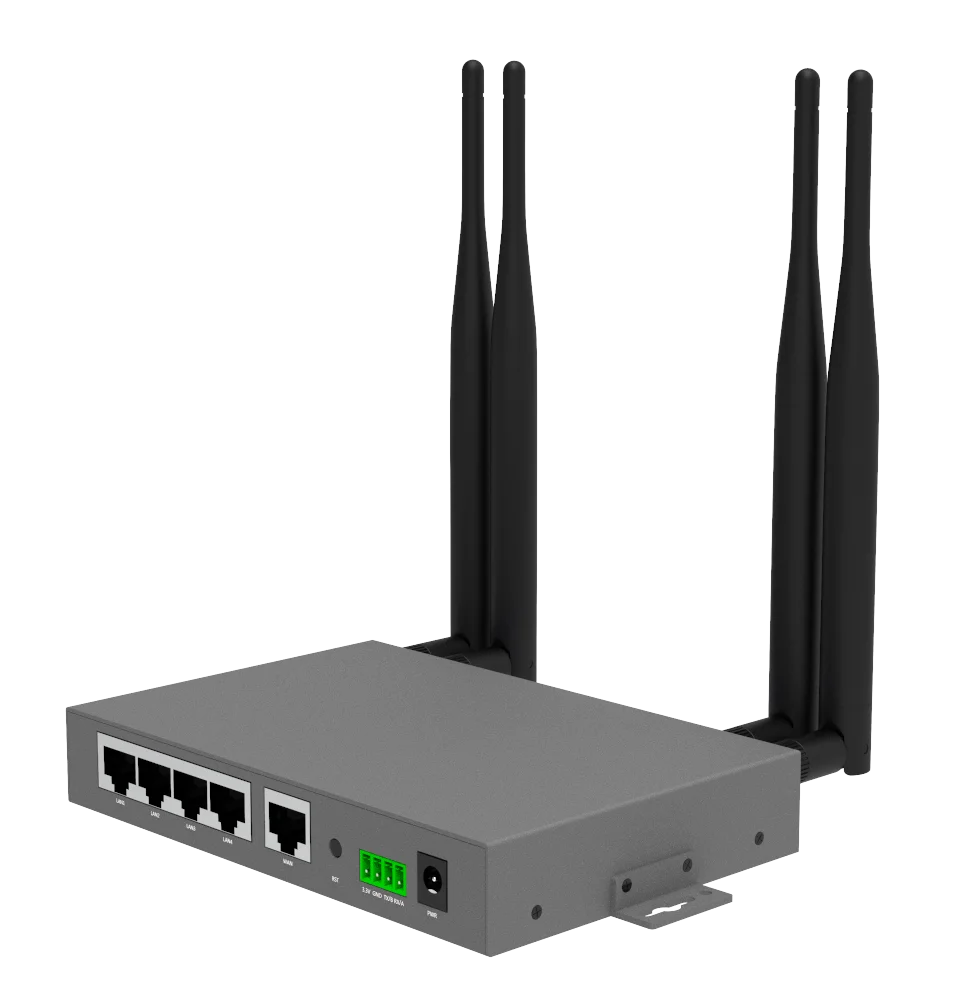 Zlwl Zs5000 Modem Dual Sim Card Ad Alta Velocità Router Industriale 4G Lte Wifi Wireless Ethernet Rj45 Router Vpn Seriale