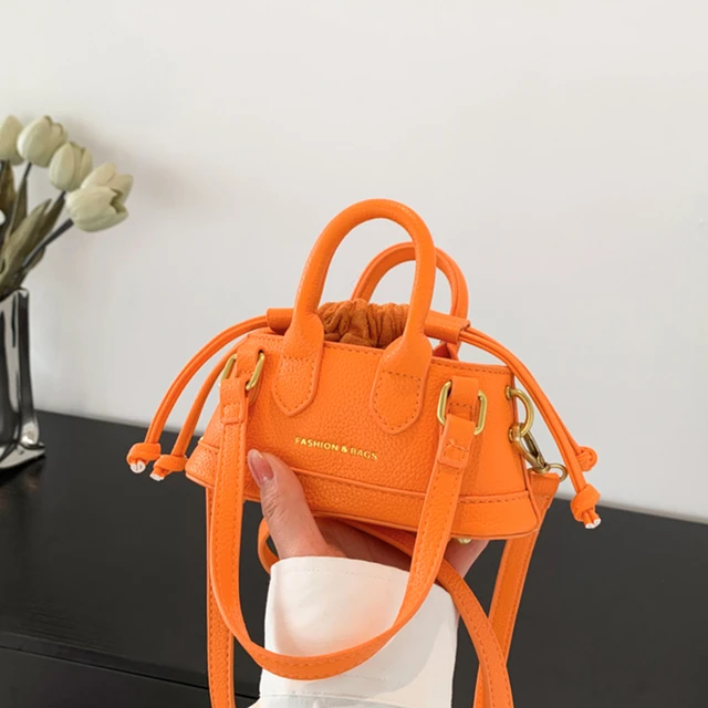 Cute & Chic Micro Mini Handbag (Orange) | BougieBoutique