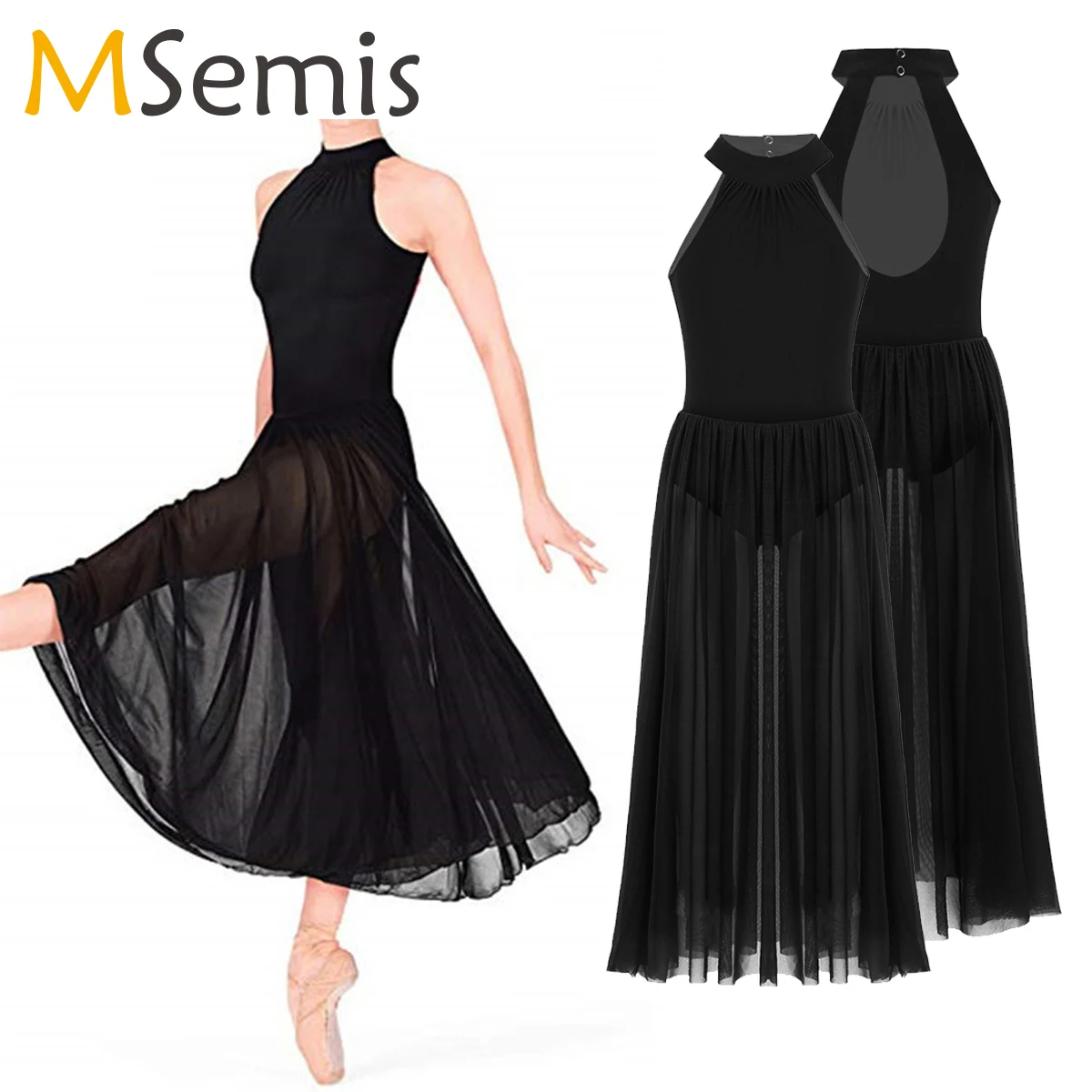 Robe De Danse Pailletée Pour Filles - Justaucorps Lyrique Moderne, Tailles 5-6 à 15-16 Ans