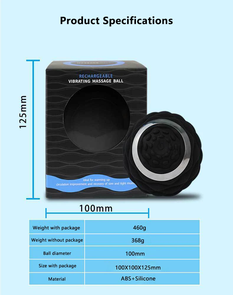 Vibrating Peanut Massage Ball7