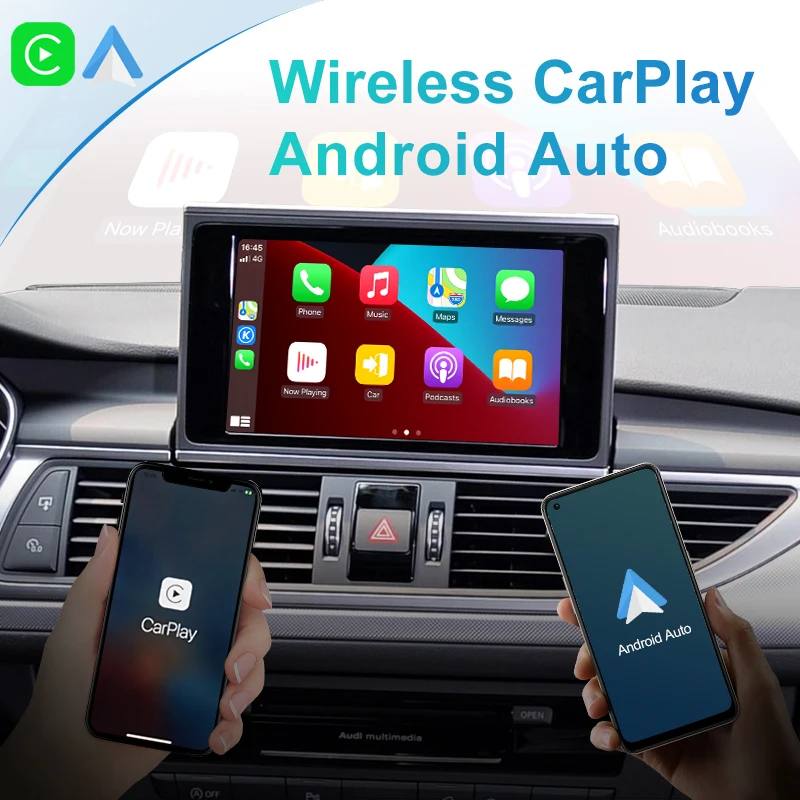 ワイヤレス CarPlay アウディ A6 A7 C7 MMI 3G HN + R 2009-2015 RMC