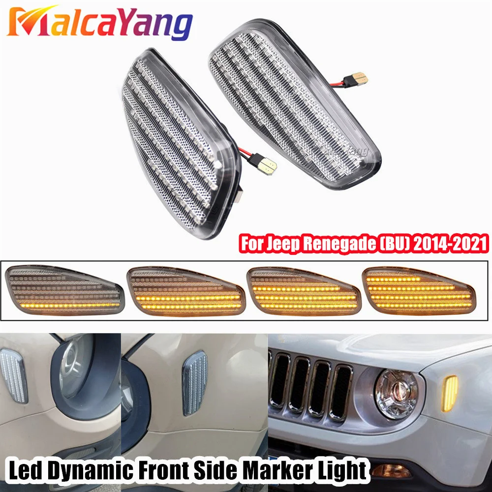 LED ڵ ̳  õ, ̵ Ŀ ,  ڹ,  ϰ̵ BU 2014-2021 OEM  68256049AA 68256050AA, 2 