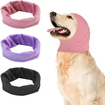 Dog Grooming Earmuffs – Soft, Warm, Noise-Proof Ear Covers for Grooming, Bathing, and Drying 1