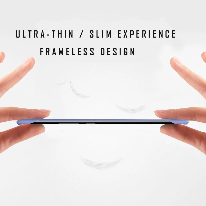 Sleek Frameless Magnetic Slim Case with Matte Finish