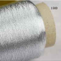 Manual Bright Silk Gold & Silver Embroidery Thread 150D 3600M – Metallic Silk Thread for Computer Embroidery & Cross Stitch DIY - Image 4