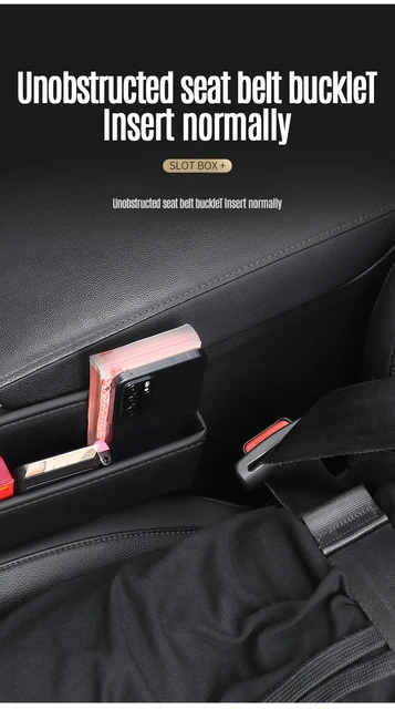 Leder Auto Sitz Spalt Lagerung Box Für Peugeot 5008 2016-2022 2023 2024  Telefon Karte Schlüssel Halter Veranstalter Tasche zubehör - AliExpress