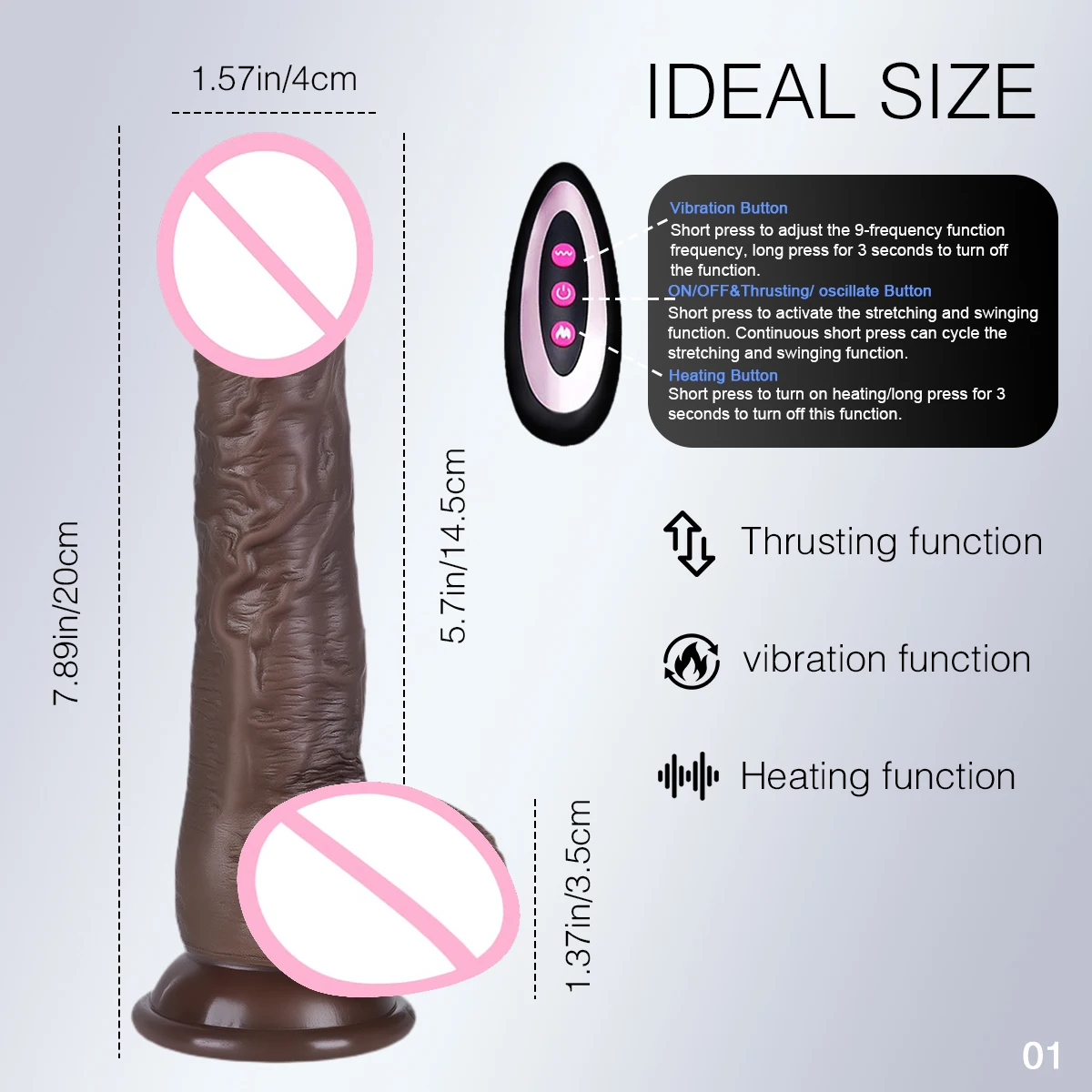 Realistic Dildo G-spot Masturbation Soft Silicone Big Penis Vagina Anal Plug Erotic Penetrating Sex Toys For Women Adult Toys