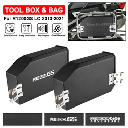 Motorcycle Password Lock Aluminum Toolbox Tool Box's Inner Bag Toolbag For BMW R 1200 GS R1200 R1200GS Adventure 2013-2020 2021