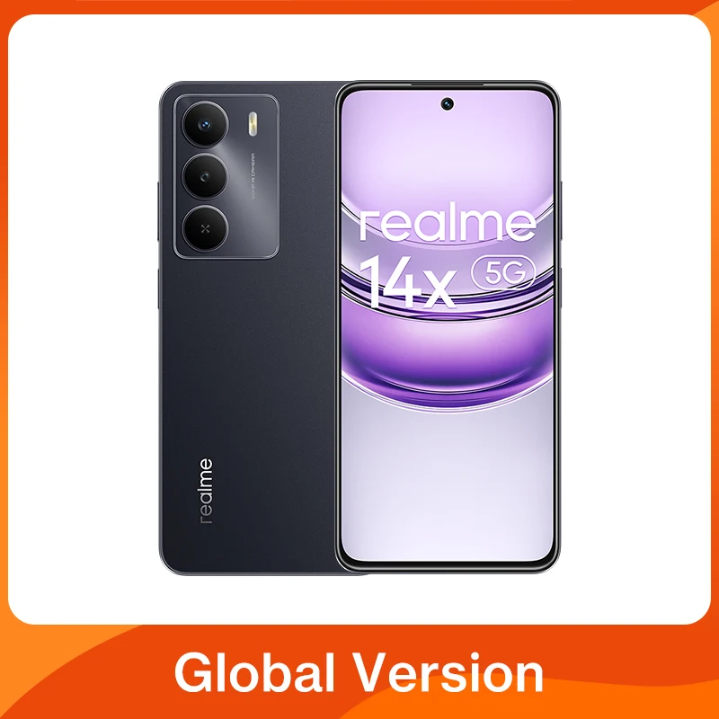 Global Version realme 14X 5G Smartphone Dimensity 6300 5G