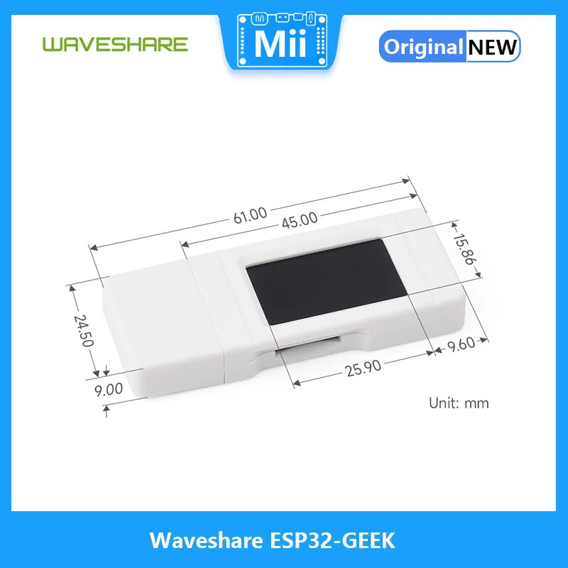 Waveshare ESP32-GEEK  , ESP32-S3R2 Ʈѷ Ĩ , 1.14 ġ 65K ÷ LCD, WiFi 