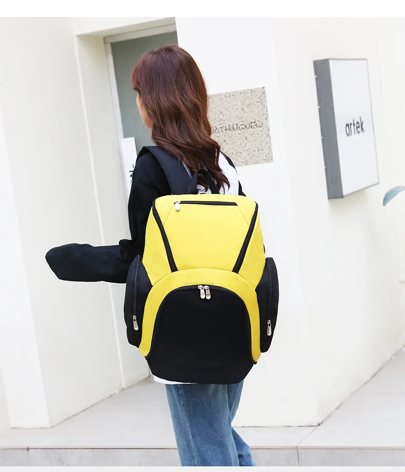 Basketball Backpack Printing Photos Sports Training Football Bag Men's Bag Custom Logo Printing Name Pattern