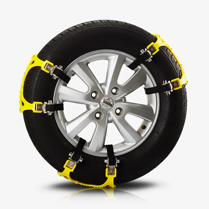 New Snow Tires Tire Chains Thickened Universal Polyurethane TPU Reinforced Emergency Snow Chain Mud Ground