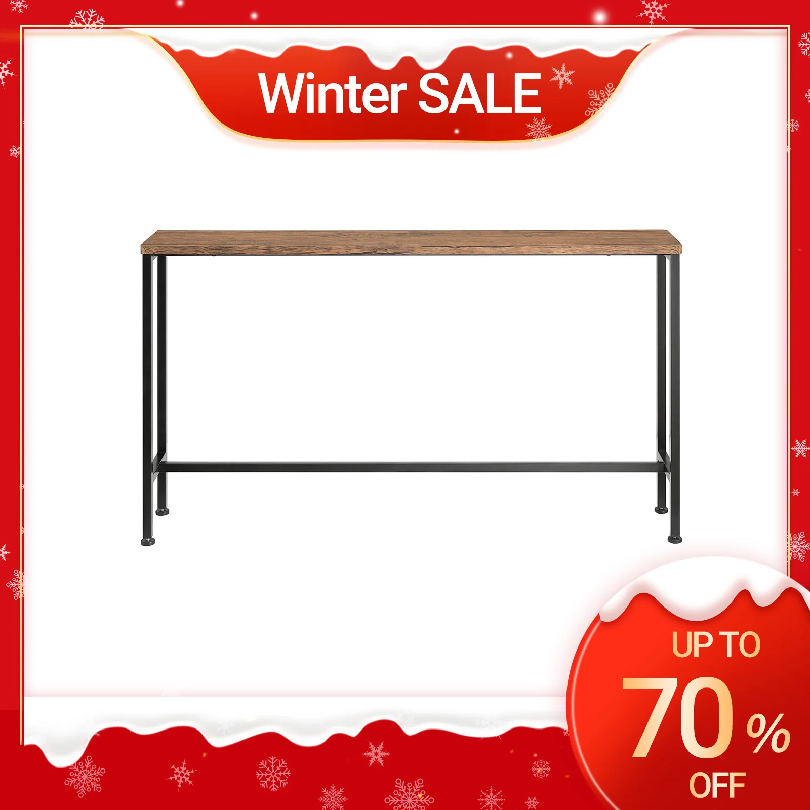 SoBuy FSB19 vintage consoles table metal hallway table narrow decoration table sideboard side table table