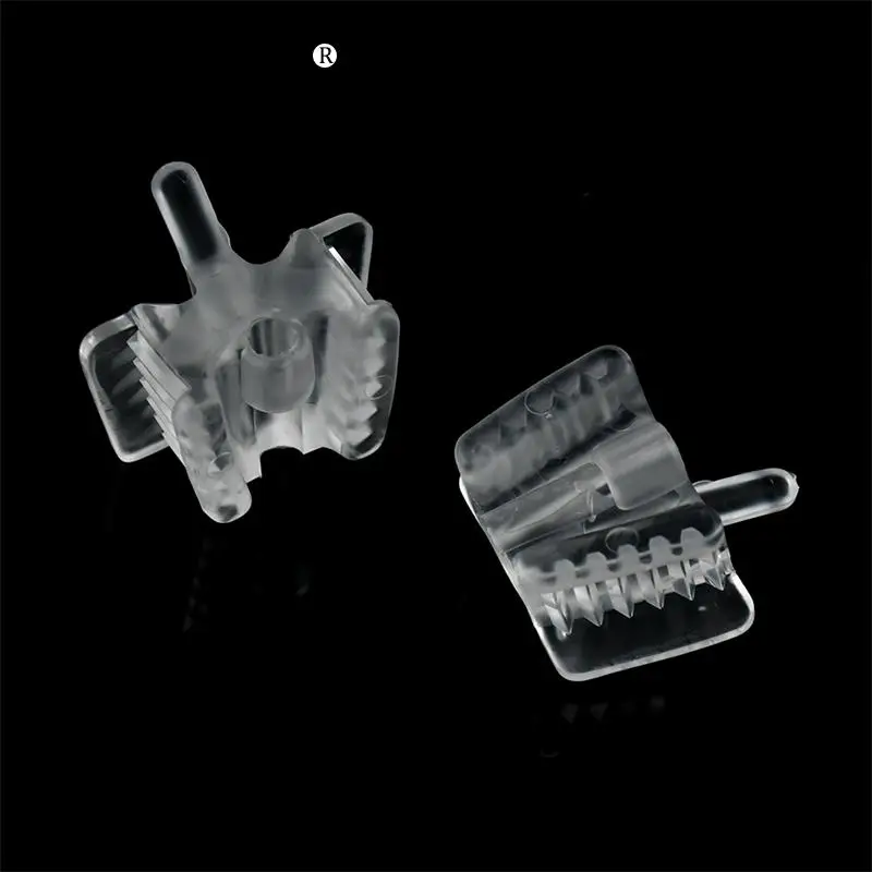 5pcs Dental Silicone Occlusal Pad Saliva Ejector Suction Tip Mouth