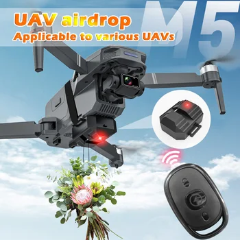 Sistema di lancio airdrop universale per drone 2.4 Telecomando Lanciatore di consegna generale del carico utile Dispositivo contagocce d'aria Accessori per droni