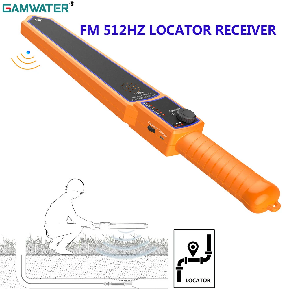 GAMWATERSewerpipedetectiondevice512hzpipeinspectioncamera