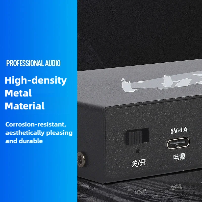 Fbx4.1 Feedback Suppressor 4 Channel Multifunctional Accessories High Performance Processor for Meeting Stage KTV Party Home