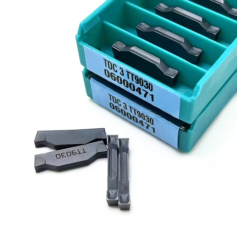 Lot De 10 Lames D'usinage TaeguTec TDXU3E-0.3 TT9080 - Alliage Carbure CNC - Pour Tour - Neuf D'origine Corée
