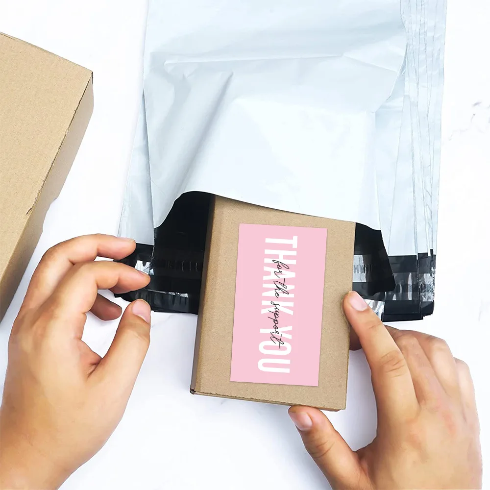 9cm*5cm Pink You Are The Of My Business Thank You Cards 30Pcs/pack For Gift Card Package Decoration Baking Small Business
