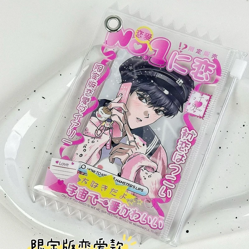 1pcs Cute Transparent Candy Bag 3 Inch Kpop Card Sleeves Holder Photocard Holder Card Films Game Cards Protector 3