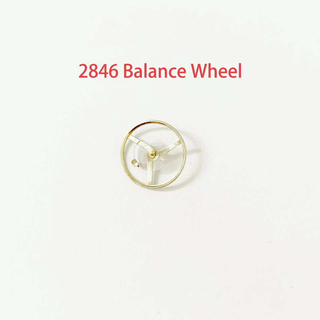 Watch Accessories Balance Wheel Fit to Repair ETA2846 Mechanical Movement Watch Parts Balance Wheel Full Swing with Hairspring
