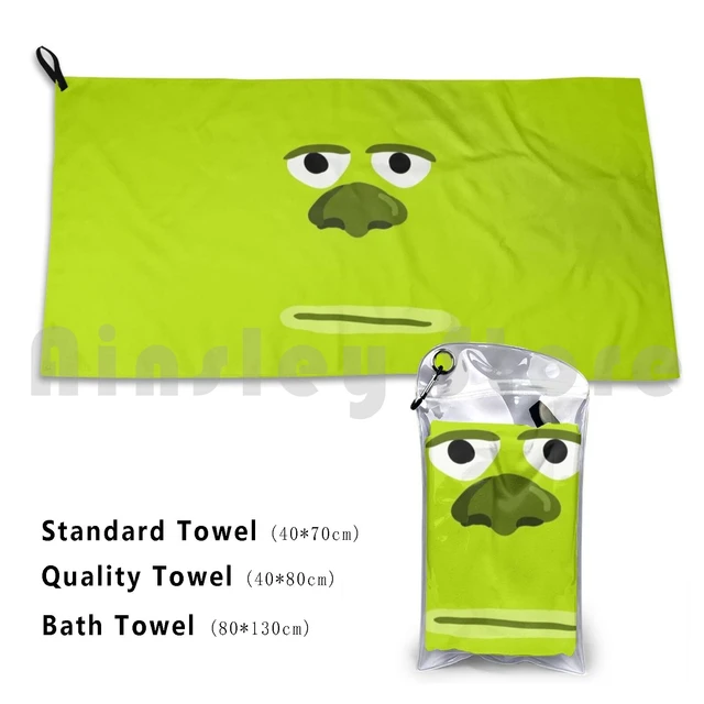 Mike Wazawski Meme Sully Custom Towel Bath Towel Cat Smiling Meme Mike Meme  Monsters - AliExpress