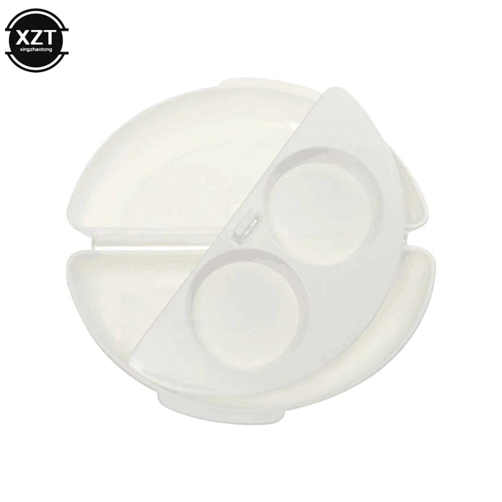 Useful Two Eggs Microwave Omelet Cooker Pan Microwavable Cooker Omelette Eggs Steamer Box 1PC Home Kitchen Tool egg cooker