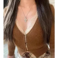 Soutien-gorge en dentelle blanche, sous-vêtements Sexy au dos, sans anneau en acier, vêtements intérieurs froncés, haut assorti, 2025 4