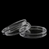 10pcs/lot Coins Storage Capsules Plastic Coin Holder Coin Protection Box Transparent Acrylic Small Circular Box Diameter 21-45mm 3