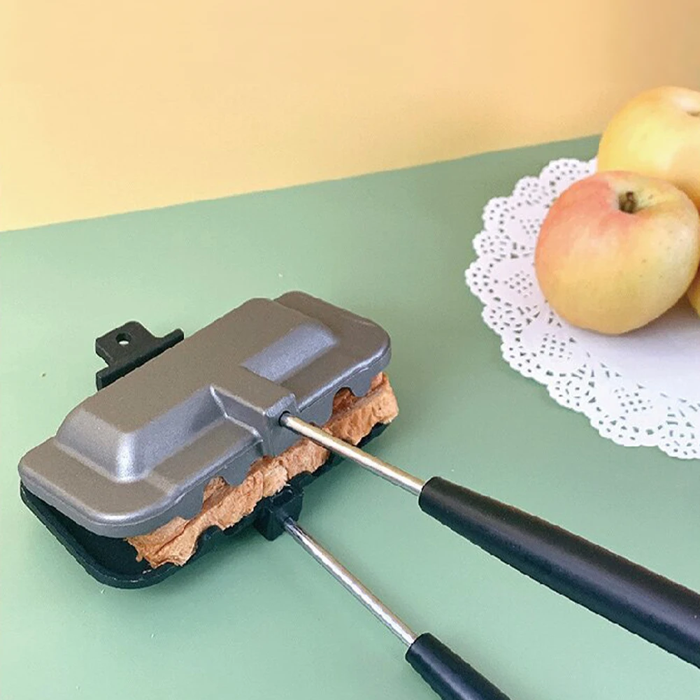 아침 식사 샌드위치 메이커, 양면 탈착식 샌드위치 베이킹 팬, 붙지 않는 프라이팬