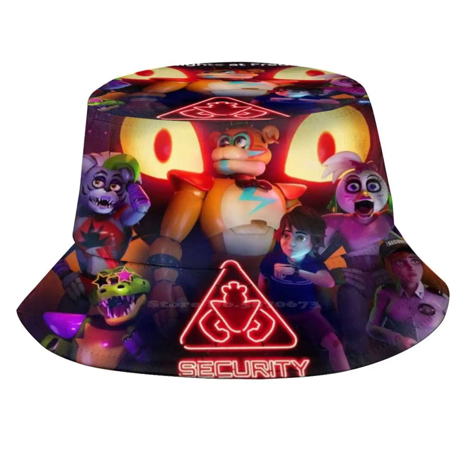 Five Nights At Security Violation Berretto Estivo Unisex Cappello Per La Protezione Solare Cinque Notti A Security Violation Fnaf Security Violation H