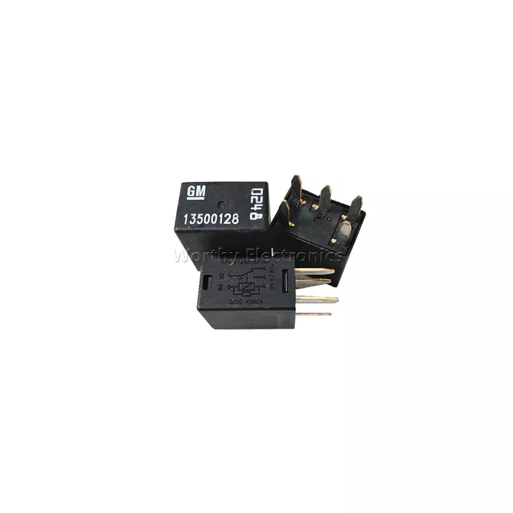 

Free Shipping 10PCS/LOT 12V 5PIN Relay 13500128